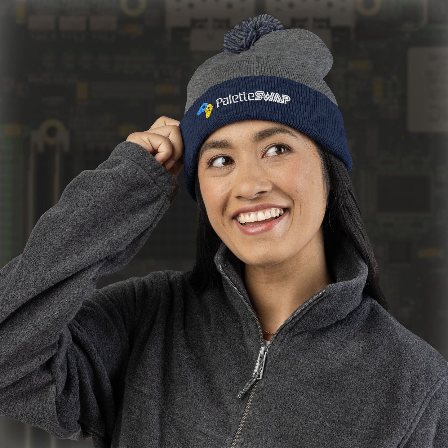 Palette Swap Pom Pom Hat