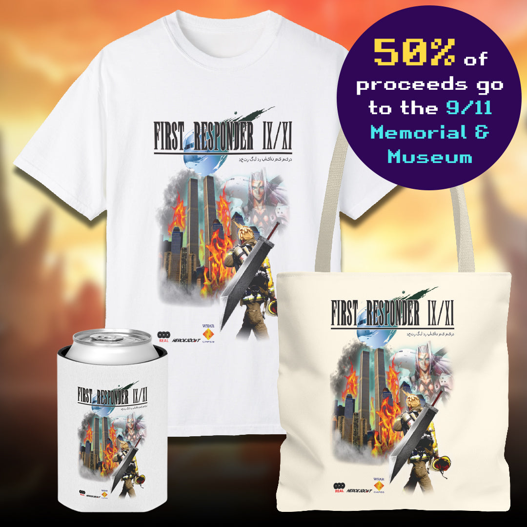 50% of proceeds go to the 9/11 Memorial and Museum.