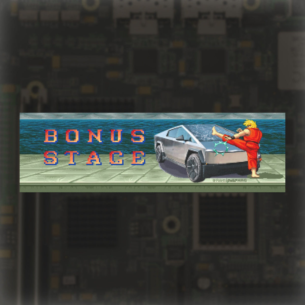 Bonus Stage Car Magnet